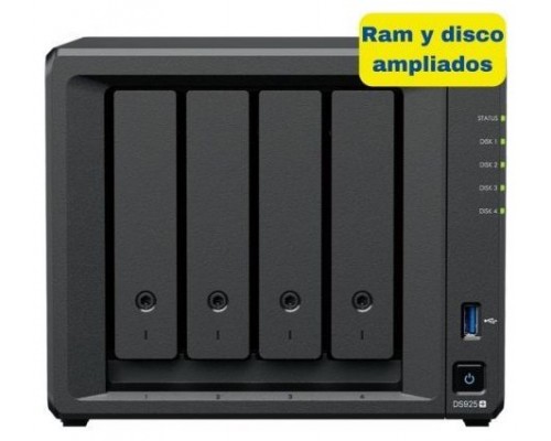 NAS SYNOLOGY DS925 PLUS 8GB 16TB-119111 NAS SYNOLOGY DS925 PLUS 8GB 16TB